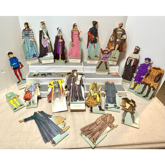 Christopher Columbus Paper Dolls Paperback Tom Tierney 1991 on boards - Picture 3 of 8